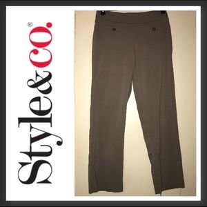 3/$12. Style & Co stretch trousers - size PL